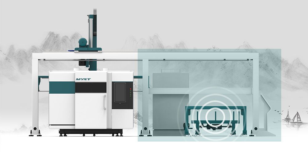 MT3015PA Automation device fiber laser cutter price for sale metal laser machine cut carbon thickness chart aluminum plate for industry